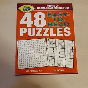 48 Easy to Read Puzzles